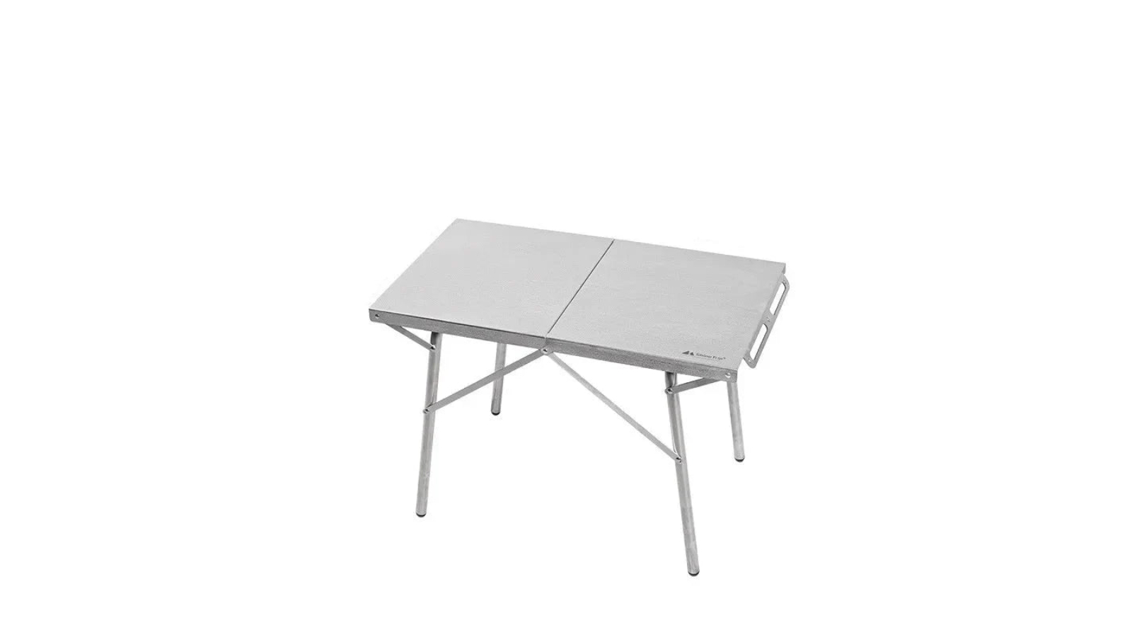 NNEOBA Stainless Steel Folding Camping Table with Heat and Scratch Resistant