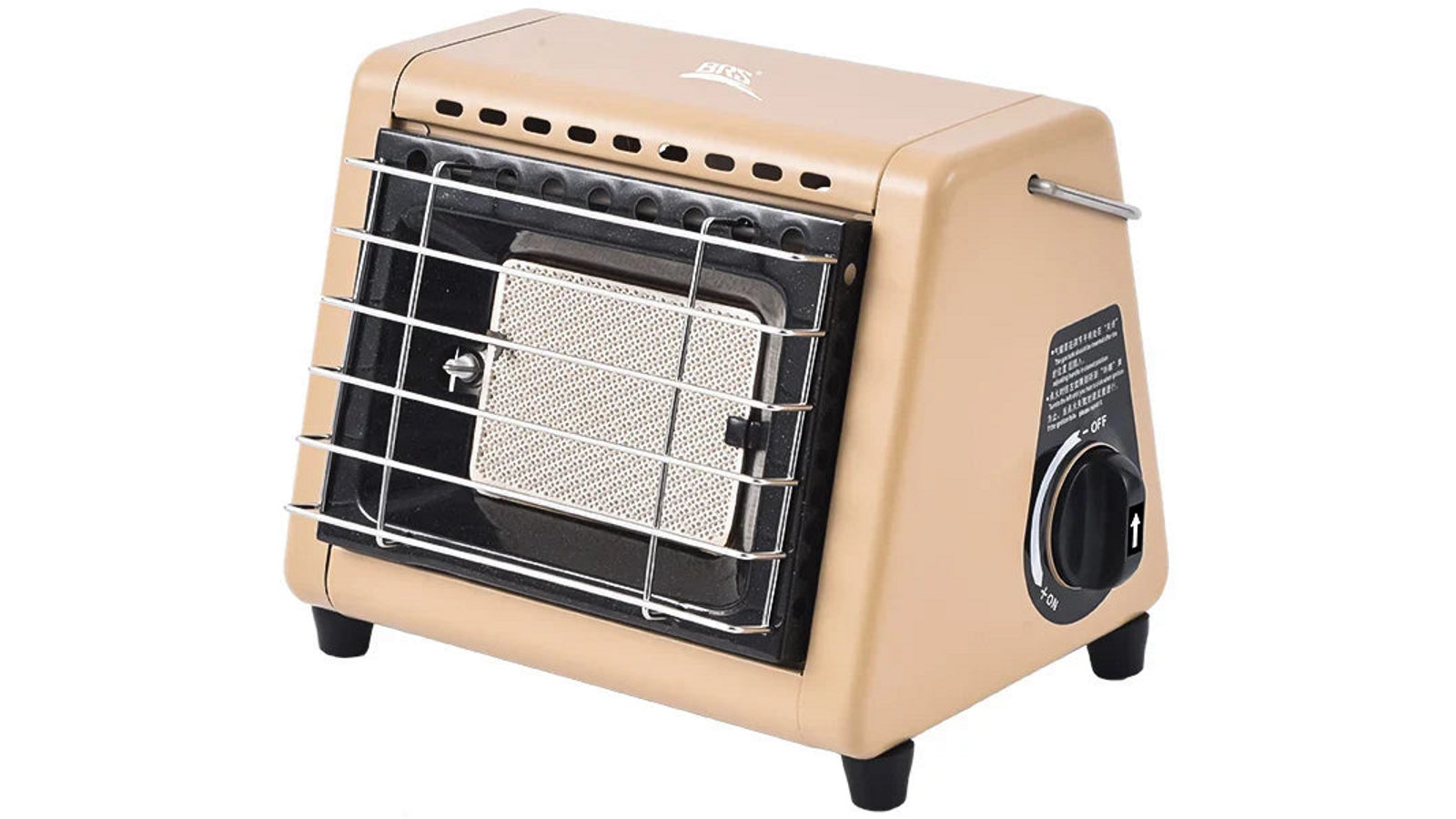 NNEOBA Khaki Portable 1500W Butane Tent Infrared Outdoor Space Heater