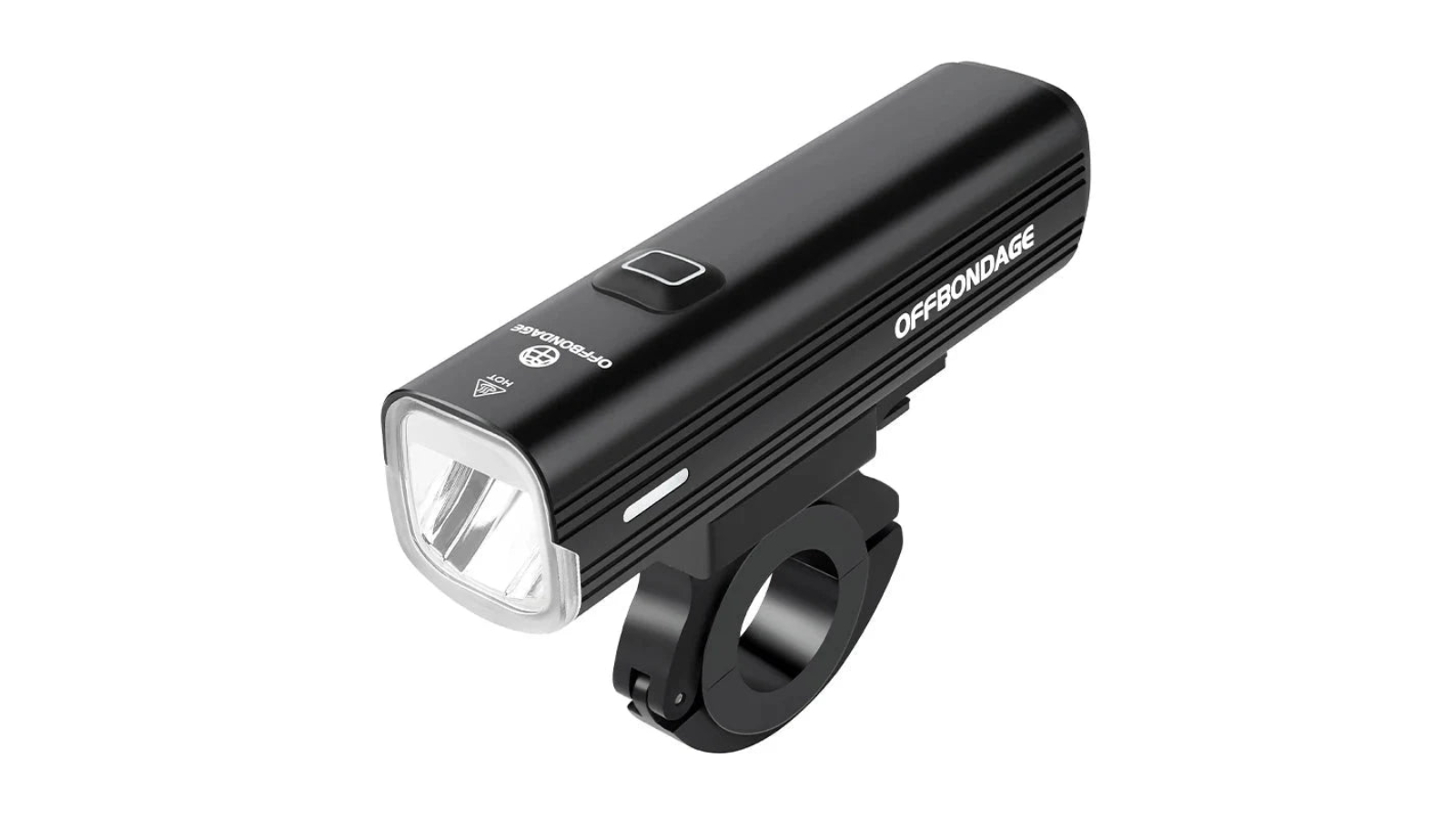 NNEOBA 1000 Lumen 4800mAh USB Rechargeable Bike Front Light - Black