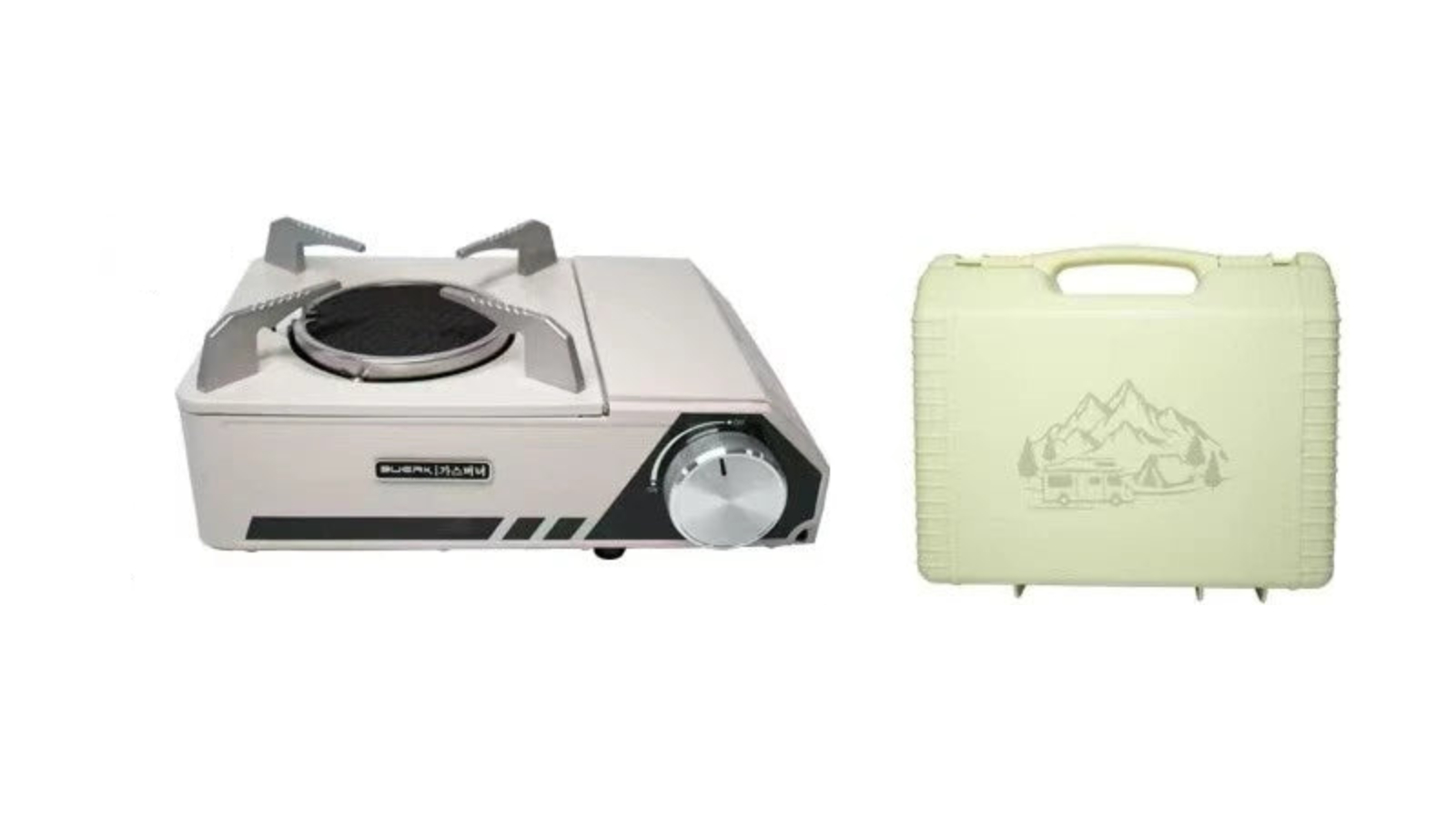 NNEOBA White Gas Burner Infrared Camping Stove with Carry Box