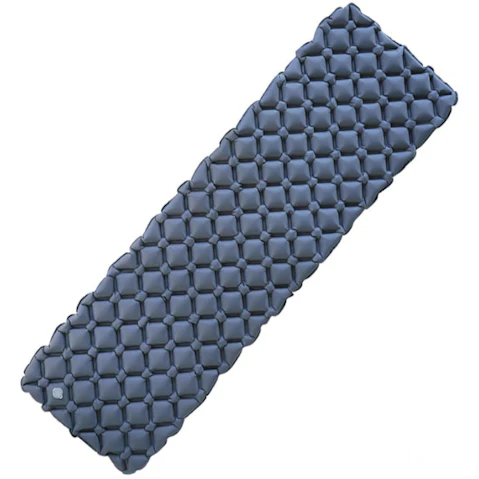 NNEOBA Inflatable Camping Air Mattress with Built-In Pump - Blue