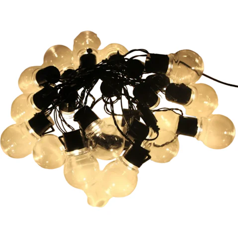 NNEOBA Warm White Outdoor Decor G50 LED Fairy String Light - 5metre
