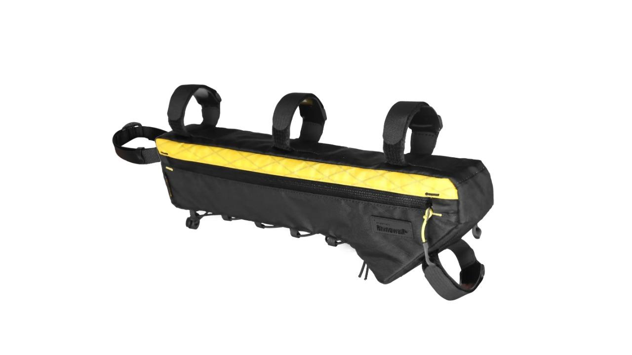 NNEOBA 2.4 Litre Water-Resistant Crossbeam Pouch Triangle Frame Bag - Yellow