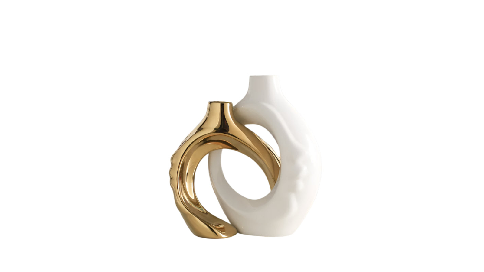 NNEOBA Elegant Home Decor Ceramic Vase Set