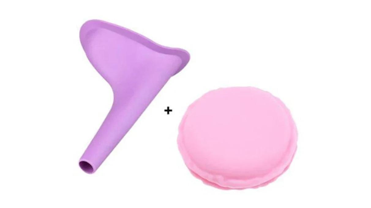 NNEOBA Soft Silicone Female Urinal for Outdoor Use