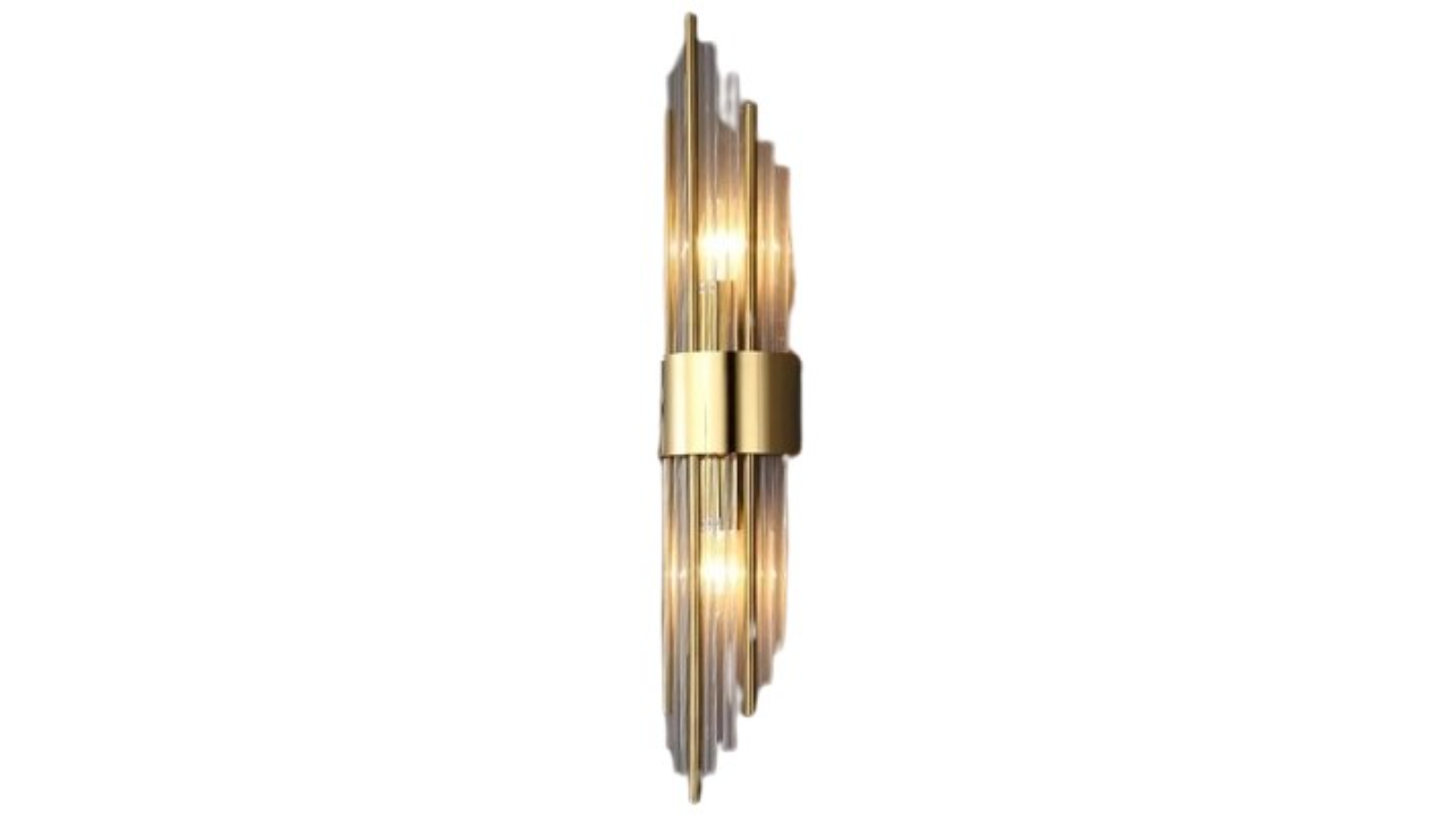 NNEOBA Modern Glass Wall Lamp - Gold