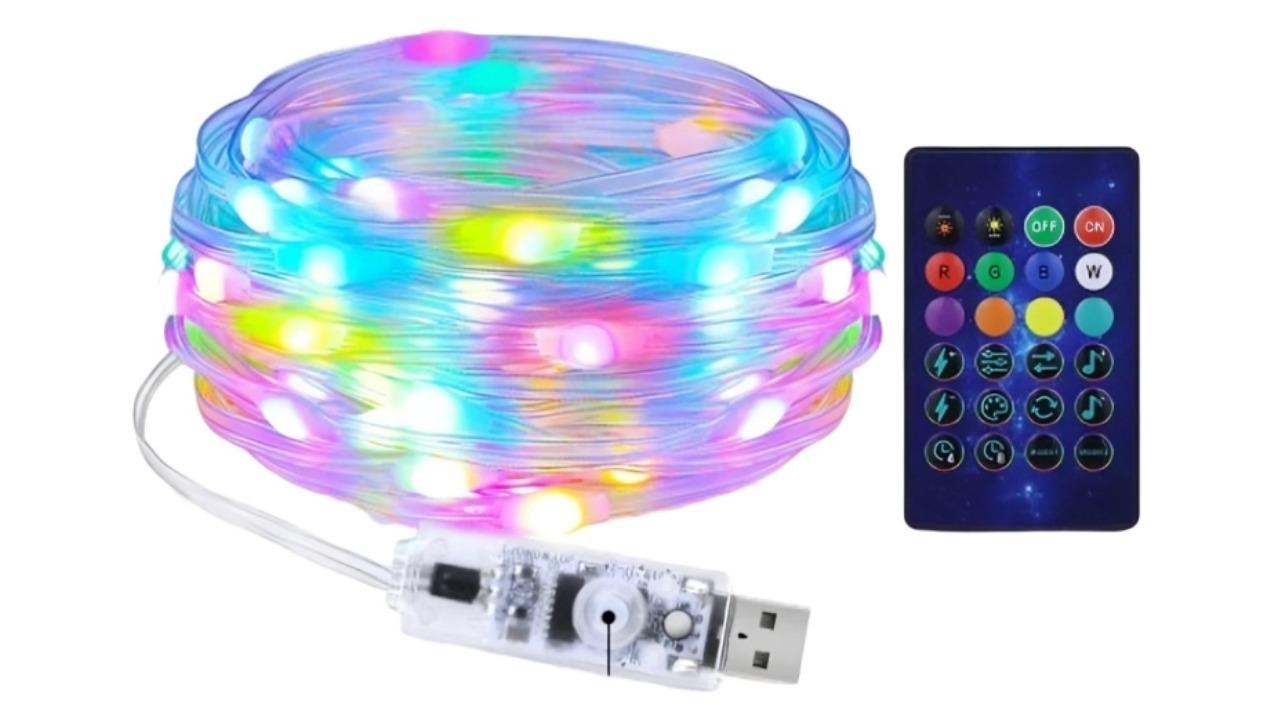 NNEOBA 20metre Dream Color USB LED Fairy Light with Bluetooth Controlled