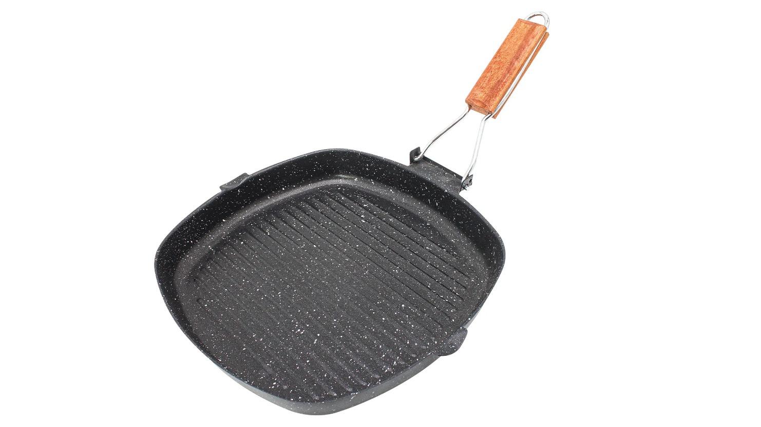 NNEOBA Foldable Iron Steak Skillet