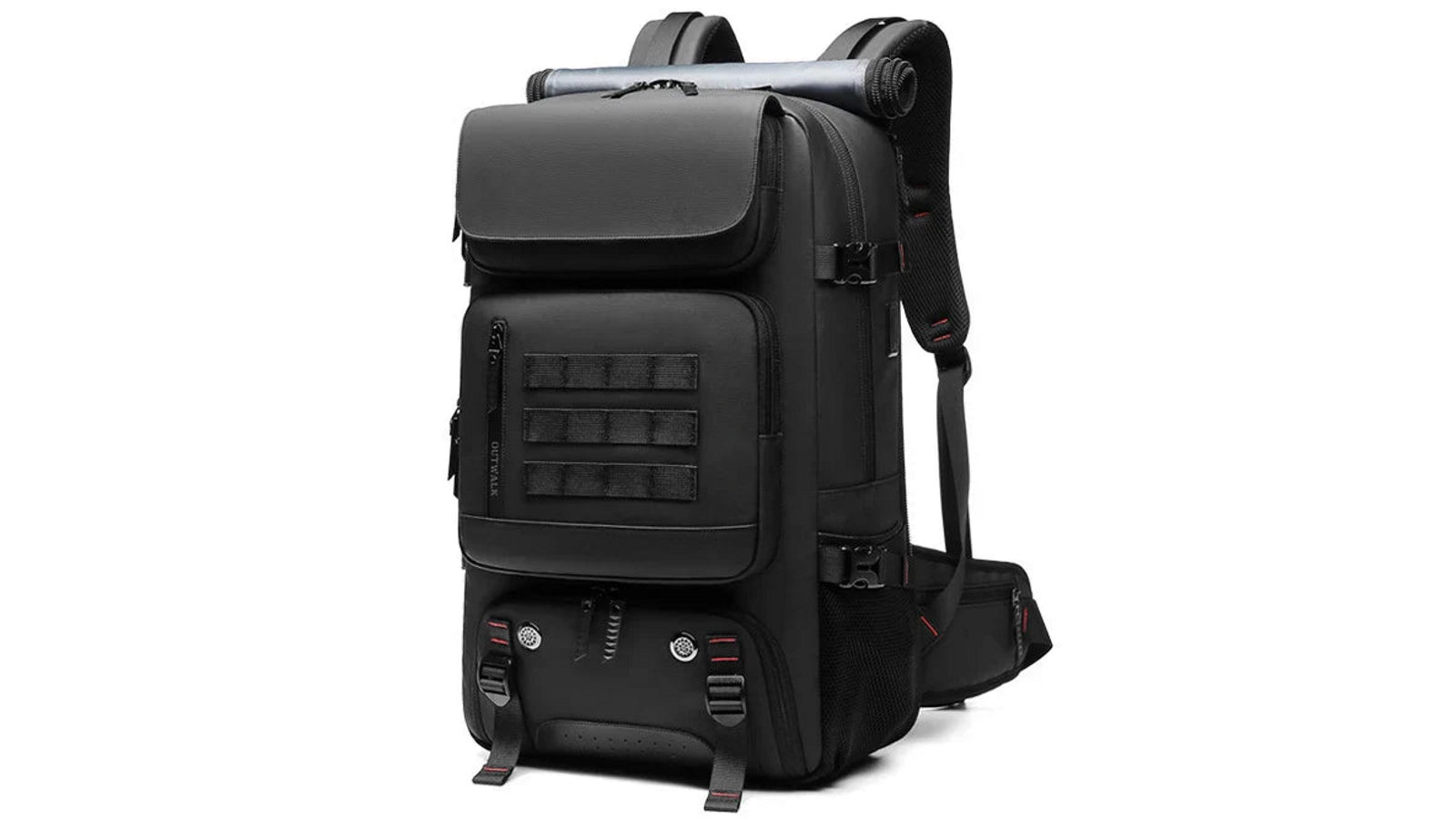 NNEOBA 50L Travel Backpack Anti-Theft Design - Black