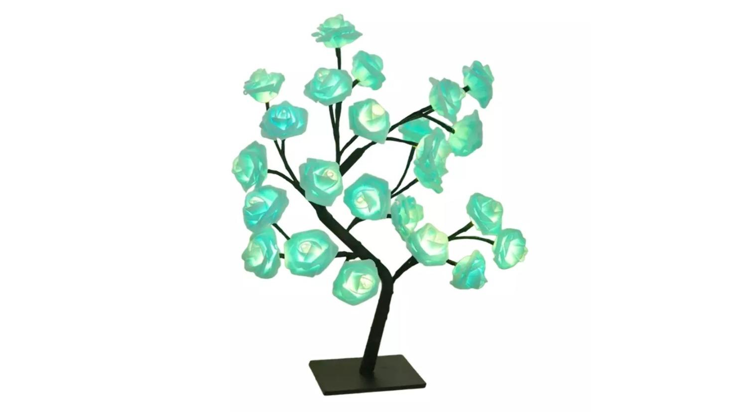 NNEOBA 24 LED Rose Lamp
