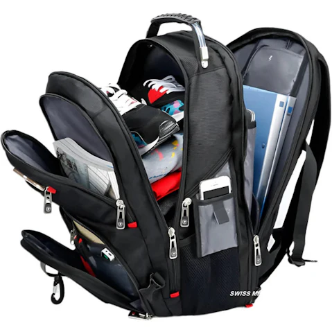 NNEOBA Travel Backpack Breathable Back Pad - Black