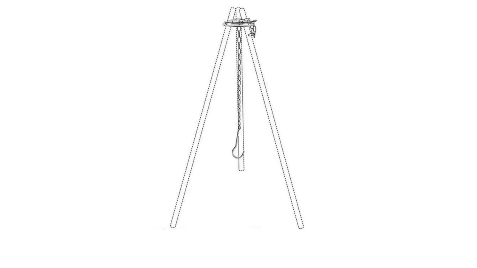 NNEOBA Camping Hanging Tripod with Bag