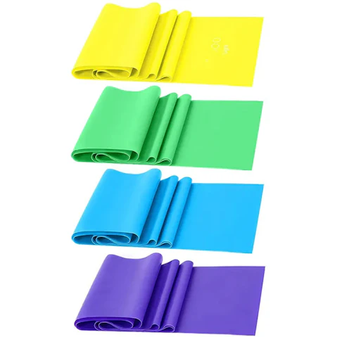 NNEOBA 4 Piece TPE Yoga Resistance Bands Set