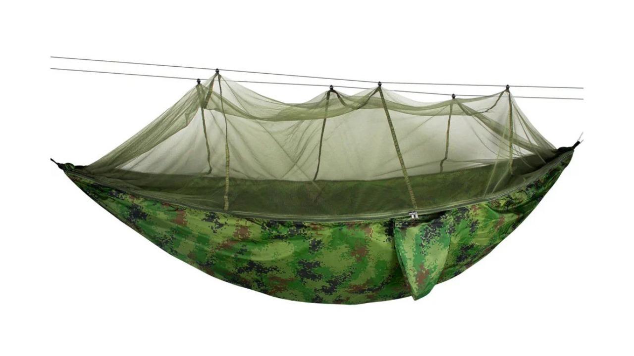 NNEOBA Ultralight Parachute Hammock with Mosquito Net