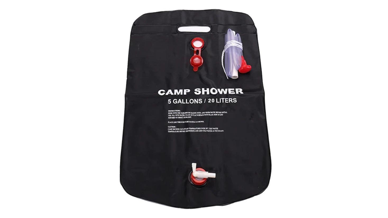 NNEOBA 20 Liter Foldable Solar Shower Bag