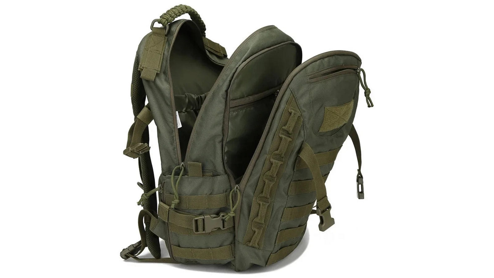 NNEOBA 35L Waterproof Camo Hiking Backpack - Green