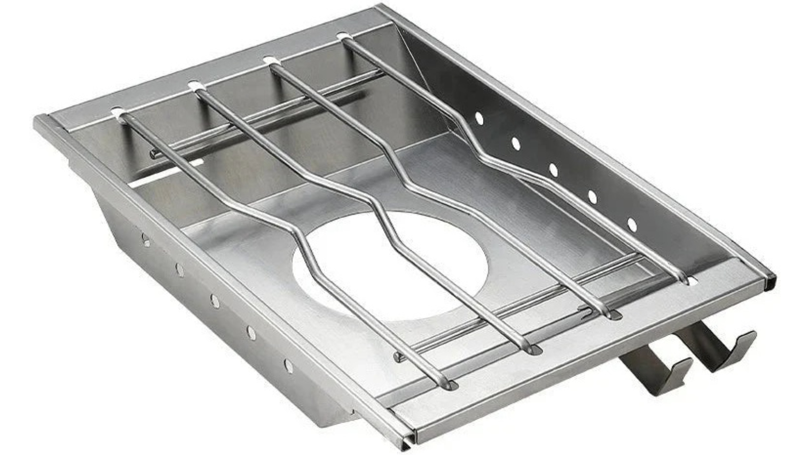 NNEOBA Stainless Steel Camping Furnace Plate Stove Frame