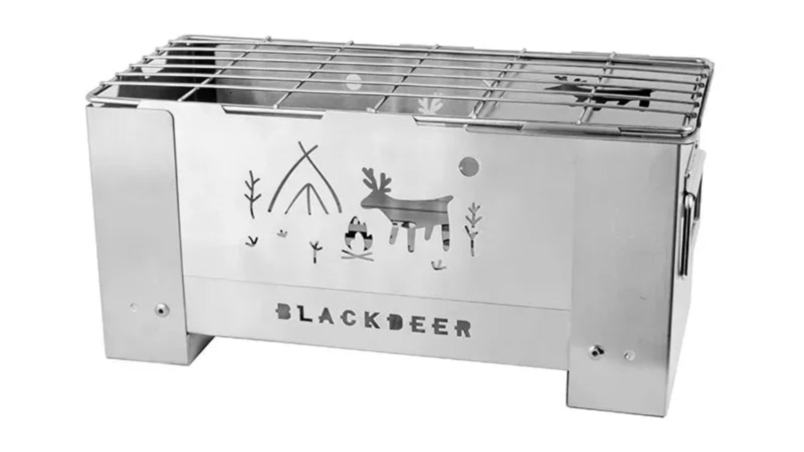 NNEOBA Portable Windproof Wood Stove Camping Grill