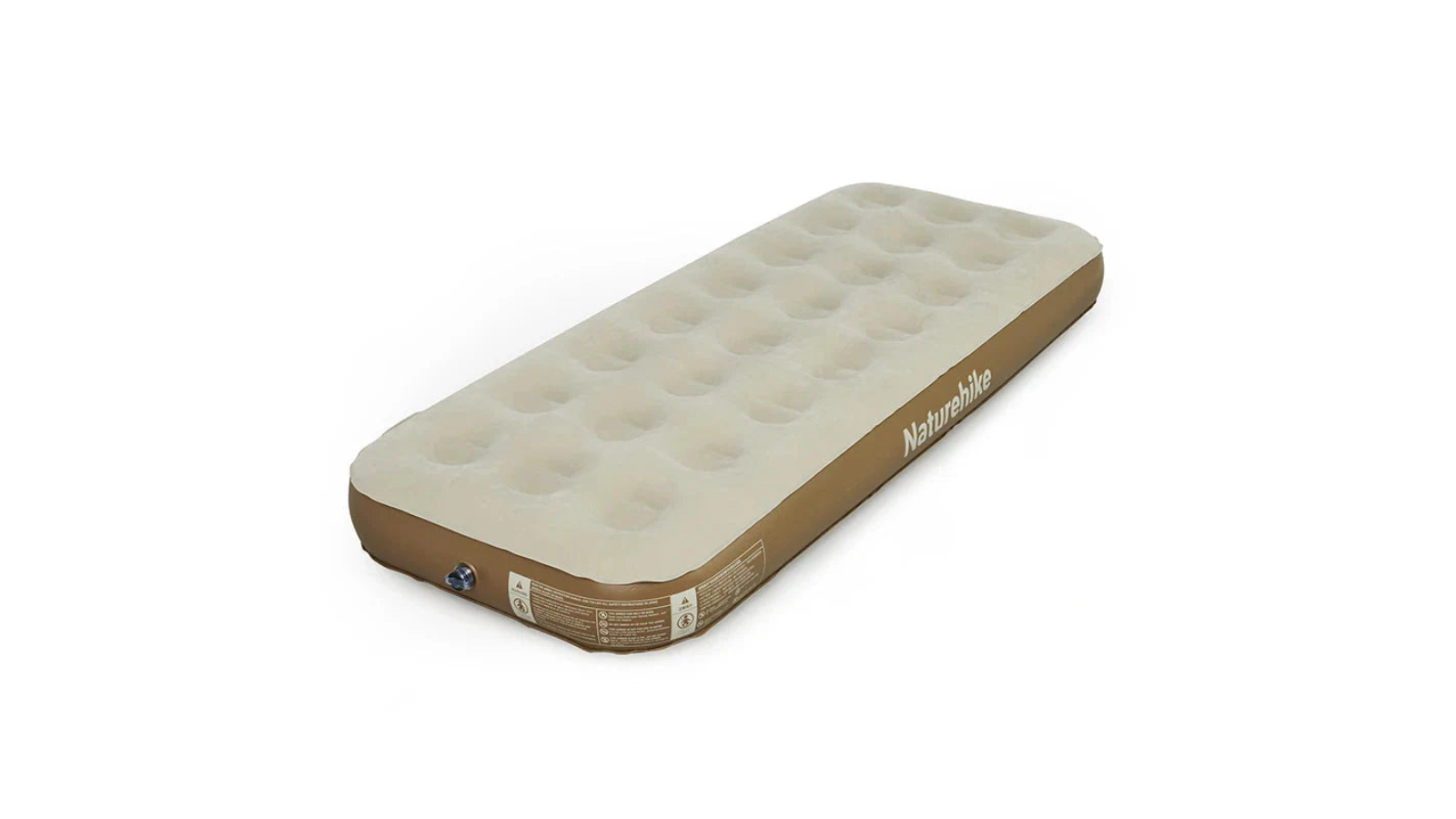 NNEOBA PVC Inflatable Camping Air Mattress - Khaki