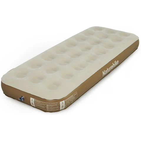 NNEOBA PVC Inflatable Camping Air Mattress - Khaki