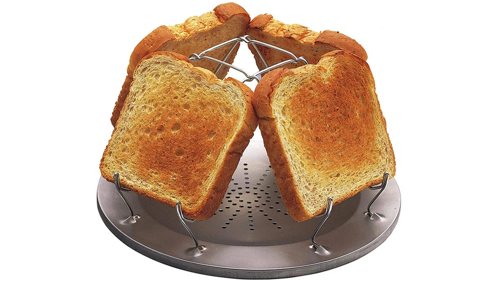 NNEOBA Simple Portable Stainless Steel Toaster