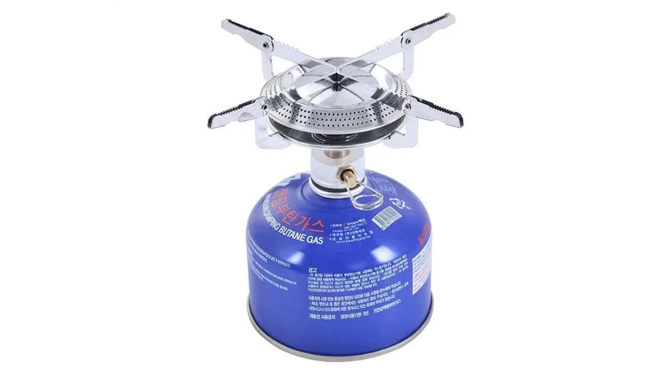 NNEOBA Pan Head Tourist Burner Camping Gas Stove