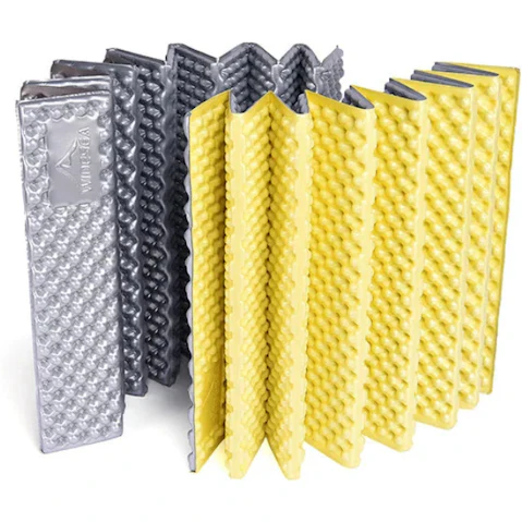 NNEOBA Waterproof Portable Foam Camping Sleeping Pad - Yellow