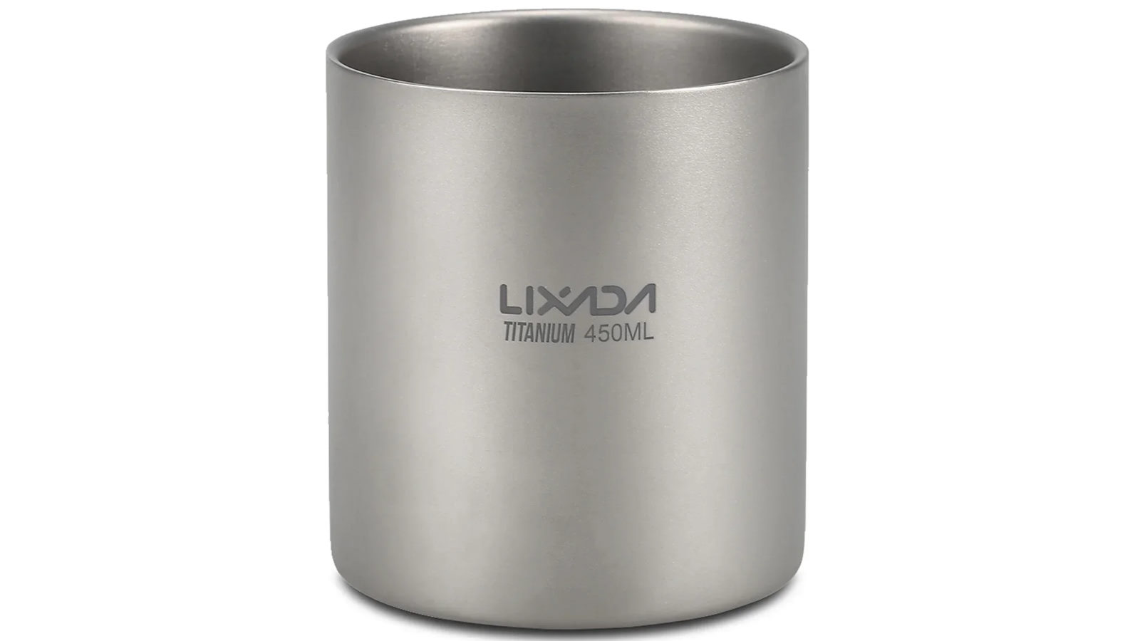 NNEOBA 450ml Titanium Double Wall Insulated Water Cup