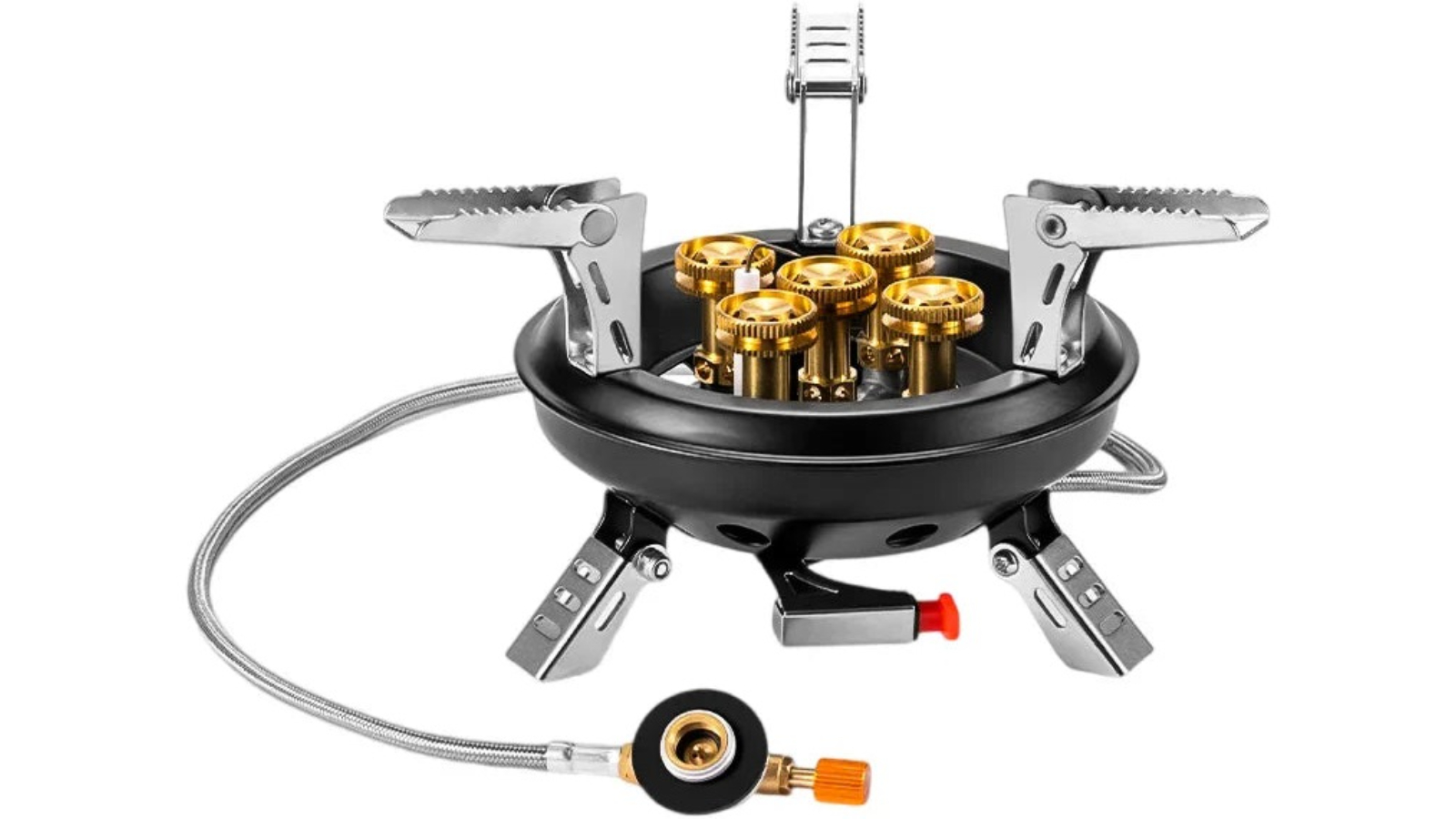 NNEOBA Black 16000W Butane/Propane High-Pressure Camping Gas Stove