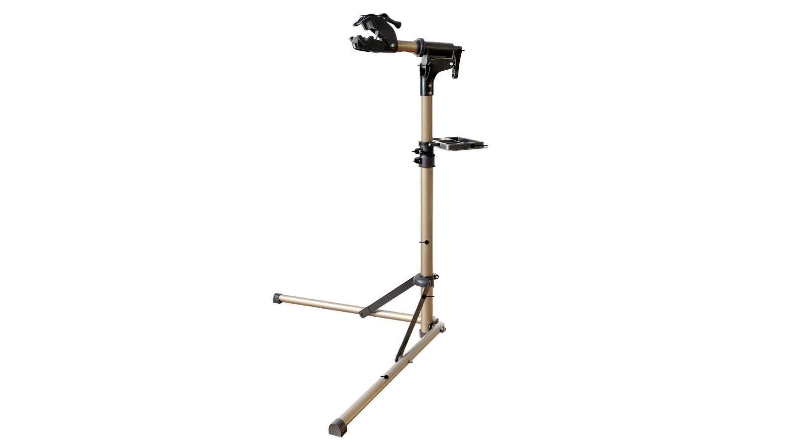 NNEOBA Gold Aluminum Adjustable Bike Repair Stand with Foldable Storage
