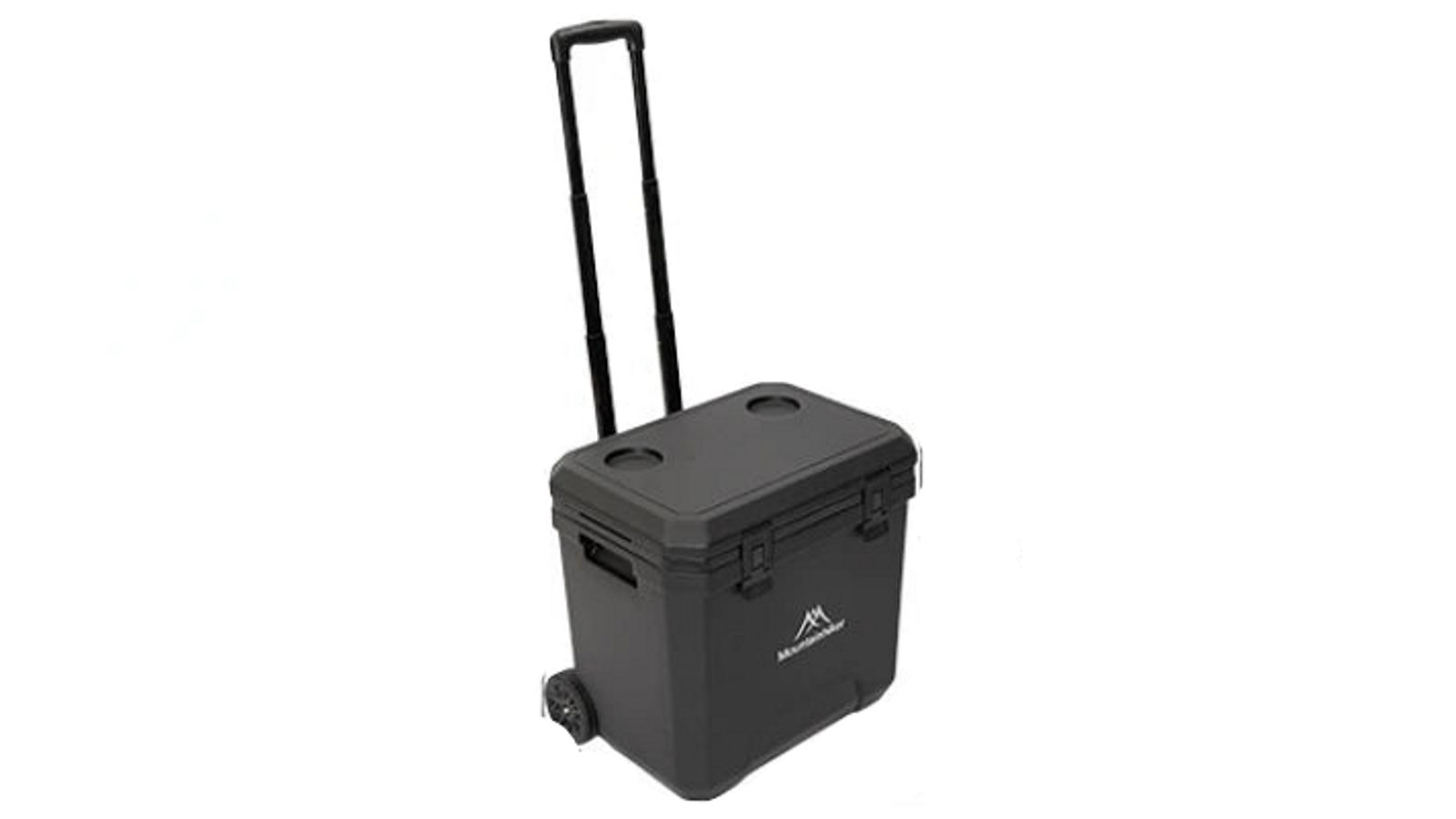 NNEOBA 36L Portable Outdoor Refrigerator Box with Trolley Wheels - Black