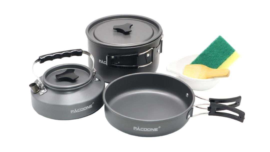 NNEOBA Portable Camping Cookware Set