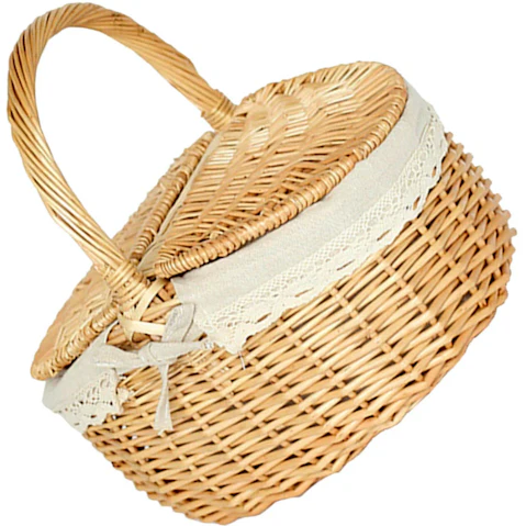 NNEOBA Picnic Fruit Storage Basket
