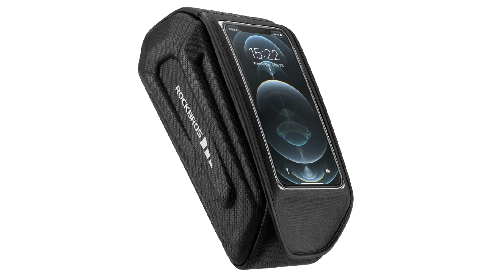 NNEOBA 1.7 Litre Waterproof Frame Bike Touchscreen Case Holder Bag - Black
