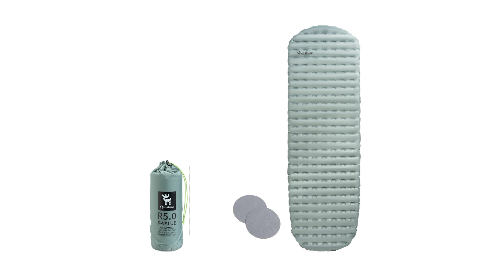 NNEOBA Inflatable Waterproof Camping Sleeping Pad - Blue