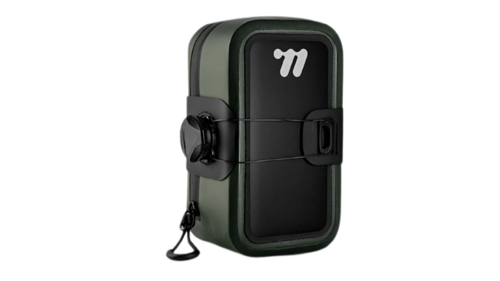NNEOBA Green 600D TPU Seamless Waterproof Mini Bicycle Saddle Bag - 0.5 Litre