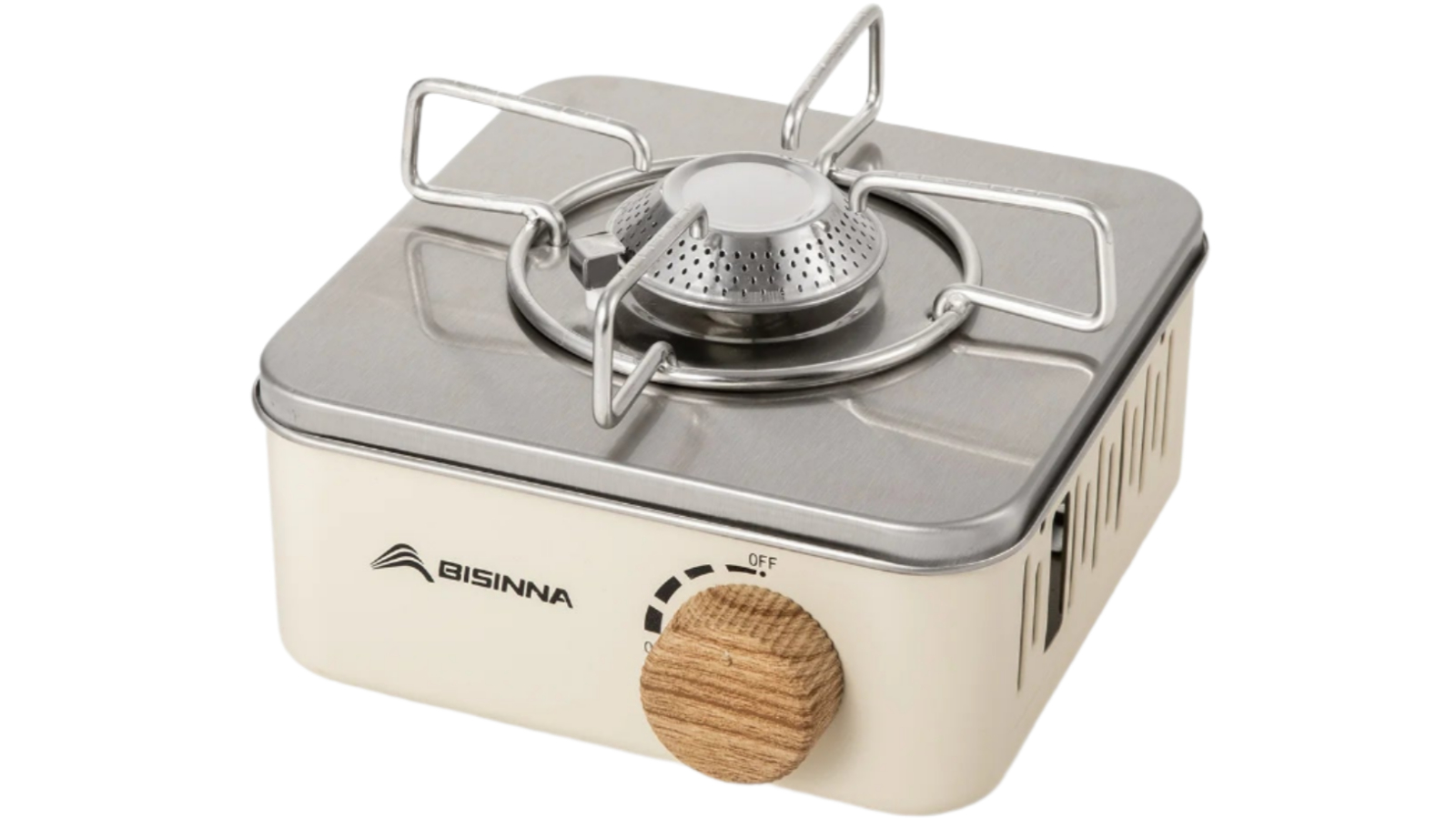 NNEOBA White 2800W High Firepower Cassette Furnace Portable Camping Gas Stove