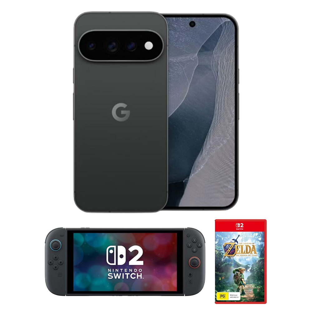 Google Pixel 11 Pro XL 256GB Obsidian + Nintendo Switch 2 + Legend Of Zelda Ocarina Of Time Bundle