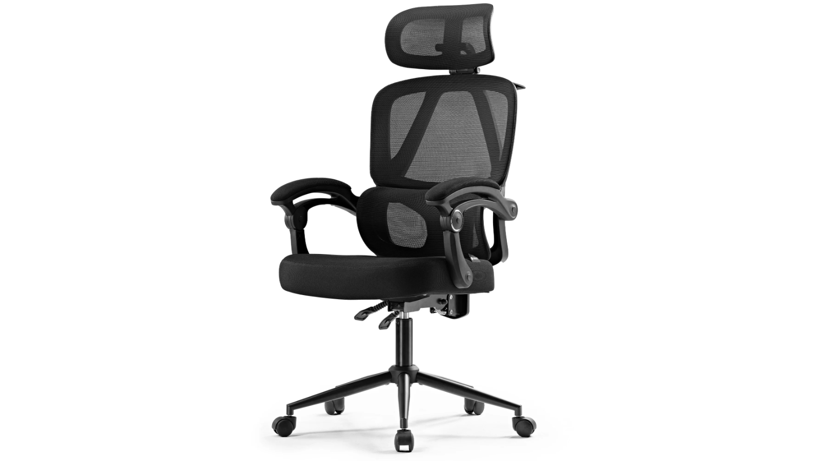 Eureka OC16 Nero Ergonomic Home/Office Chair - Black