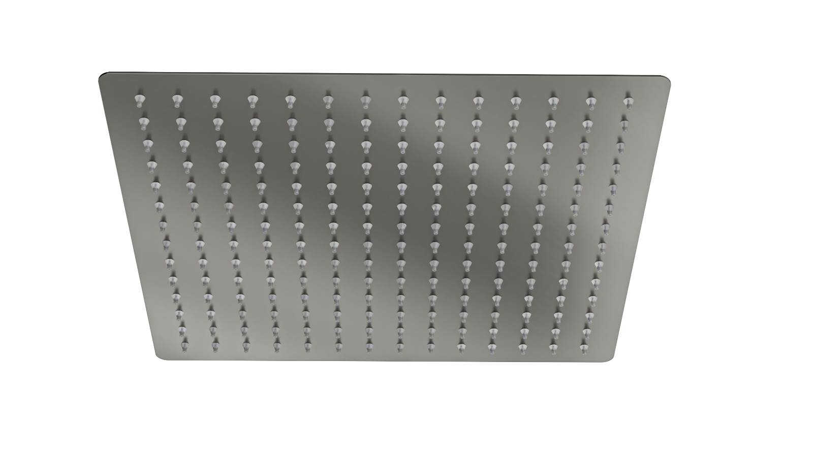 Linsol 300mm Ocean Square Shower Head  - Gunmetal