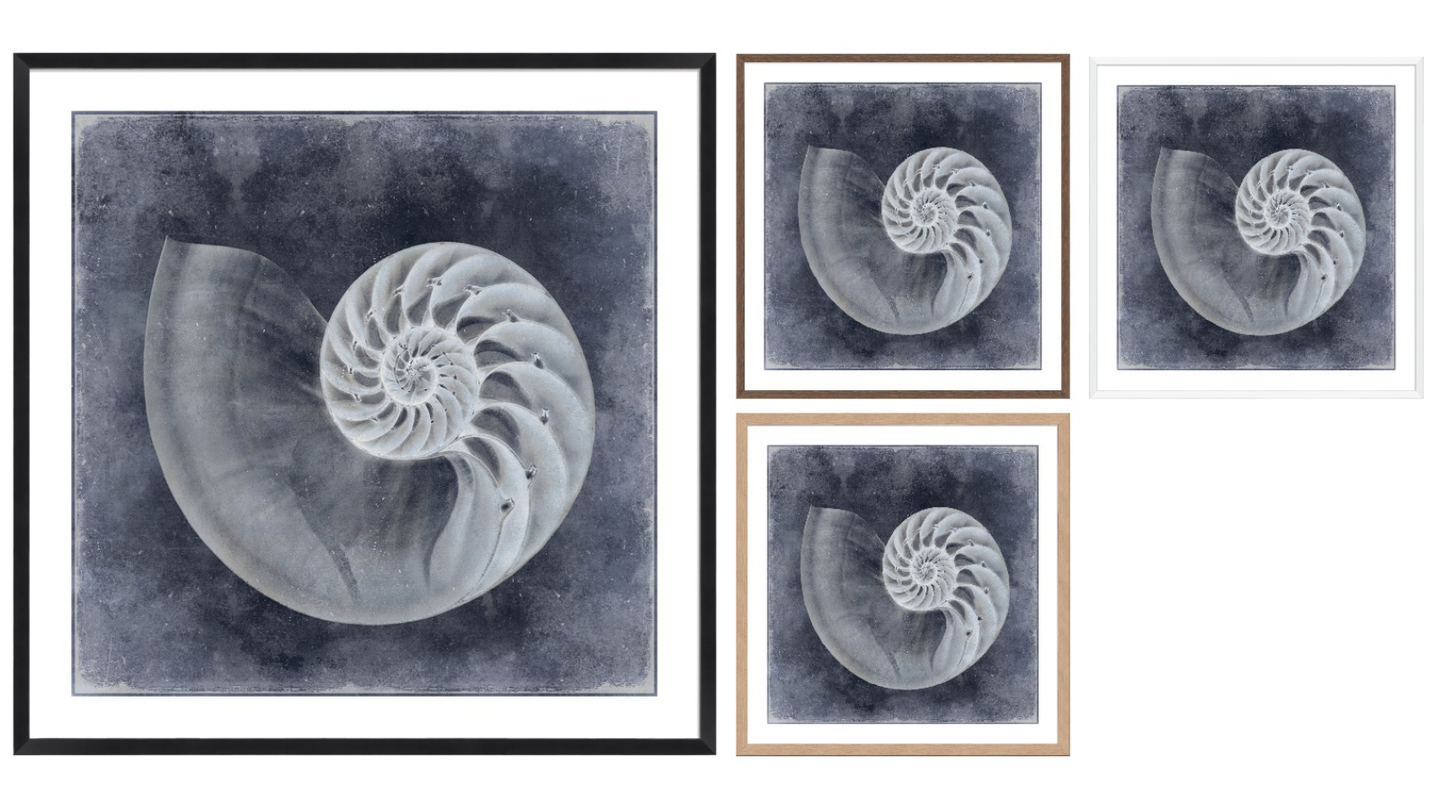 La Grolla Ocean Blue IV Frame Wall Art