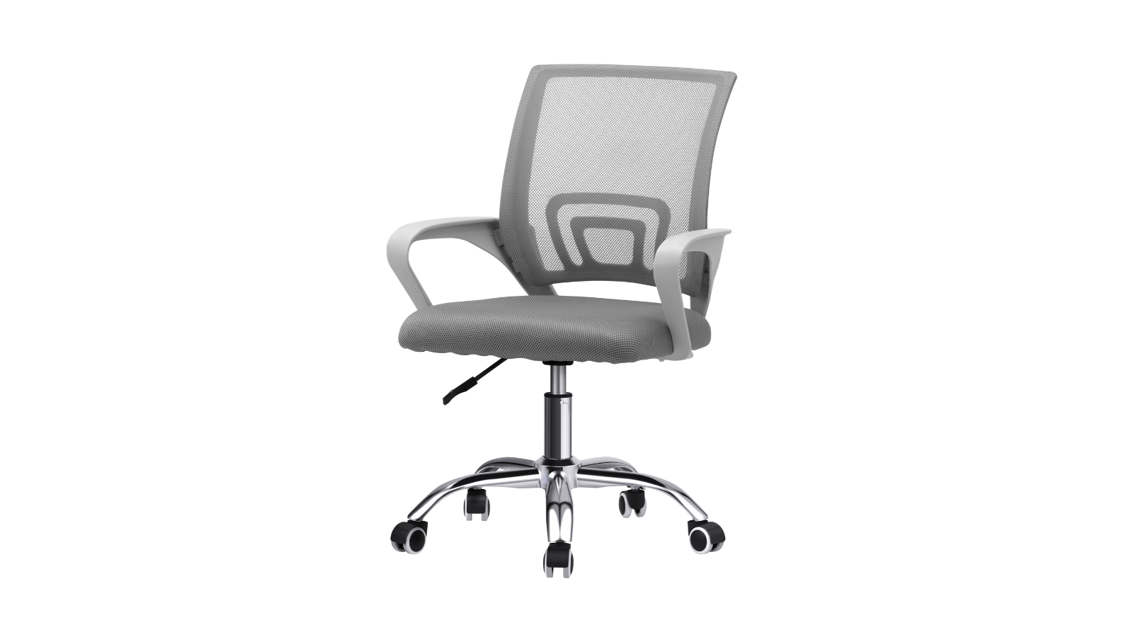 Oikiture Executive Foam Gaming Computer Mesh Office Chair - White