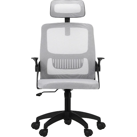 Oikiture Executive Racing Tilt Gaming Seat Office Chair - Black and Grey
