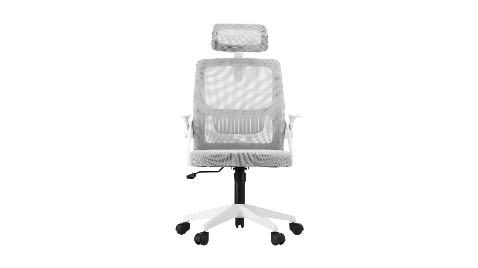 Oikiture Executive Racing Tilt Gaming Seat Office Chair - White
