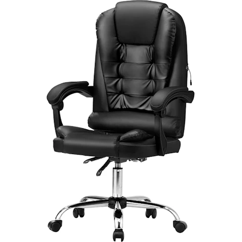 Oikiture Massage Office Chair - Black