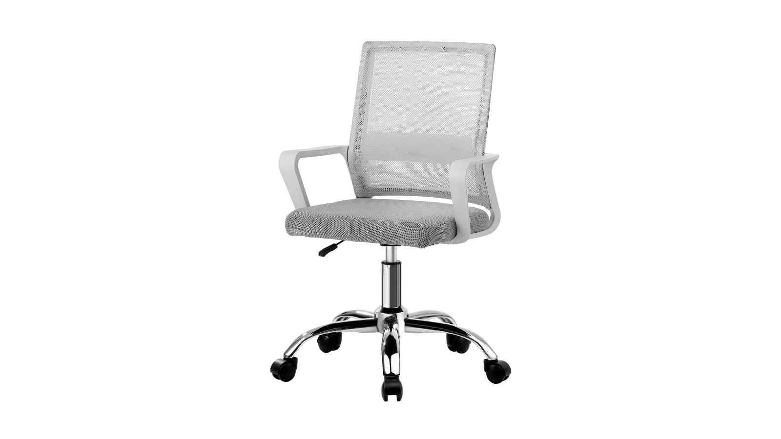 Oikiture Mesh Executive Study Gaming Office Chair - White
