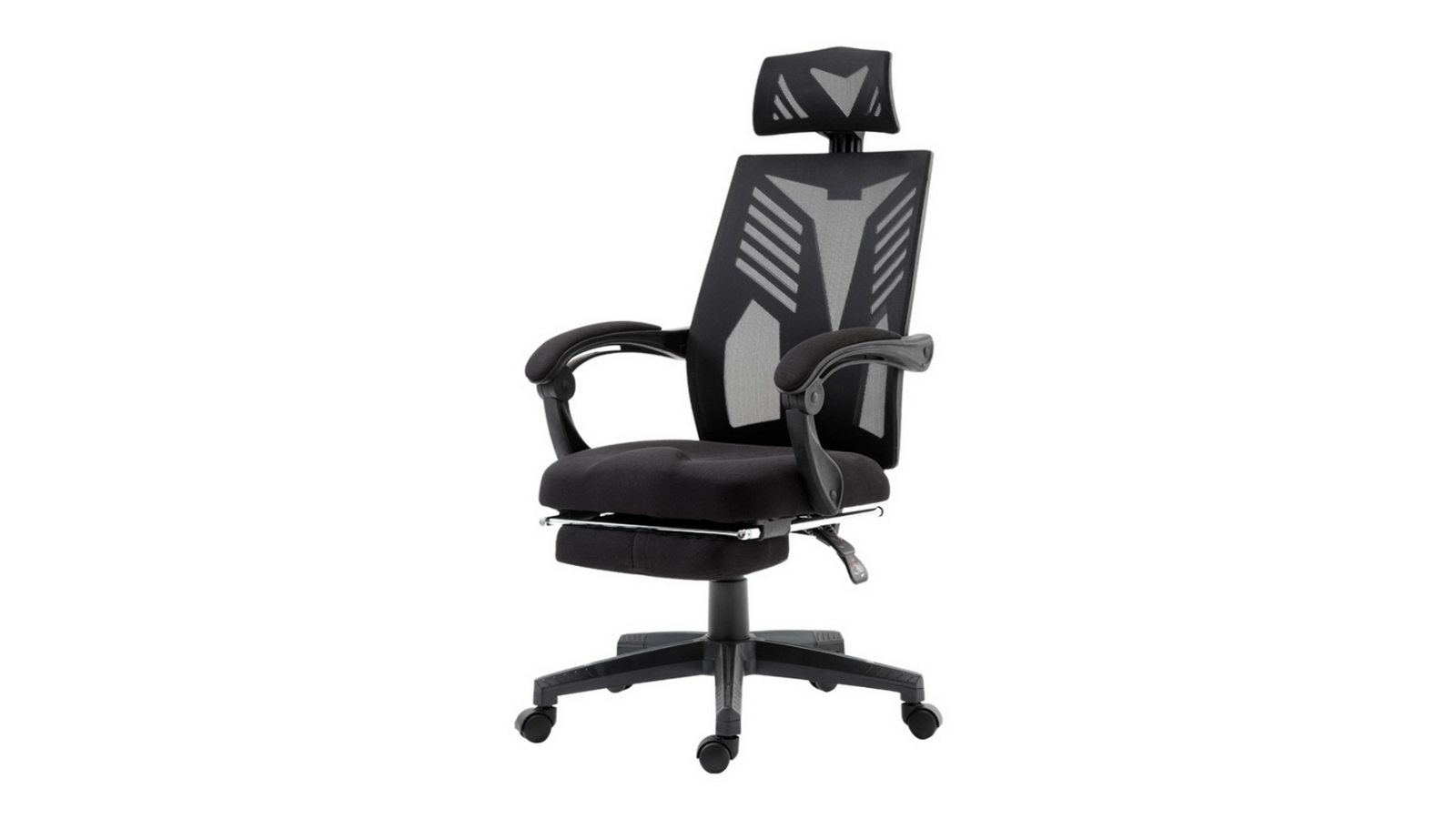 Artiss Mesh Ergonomic Recliner Adjustable Headrest Office Chair with Footrest
