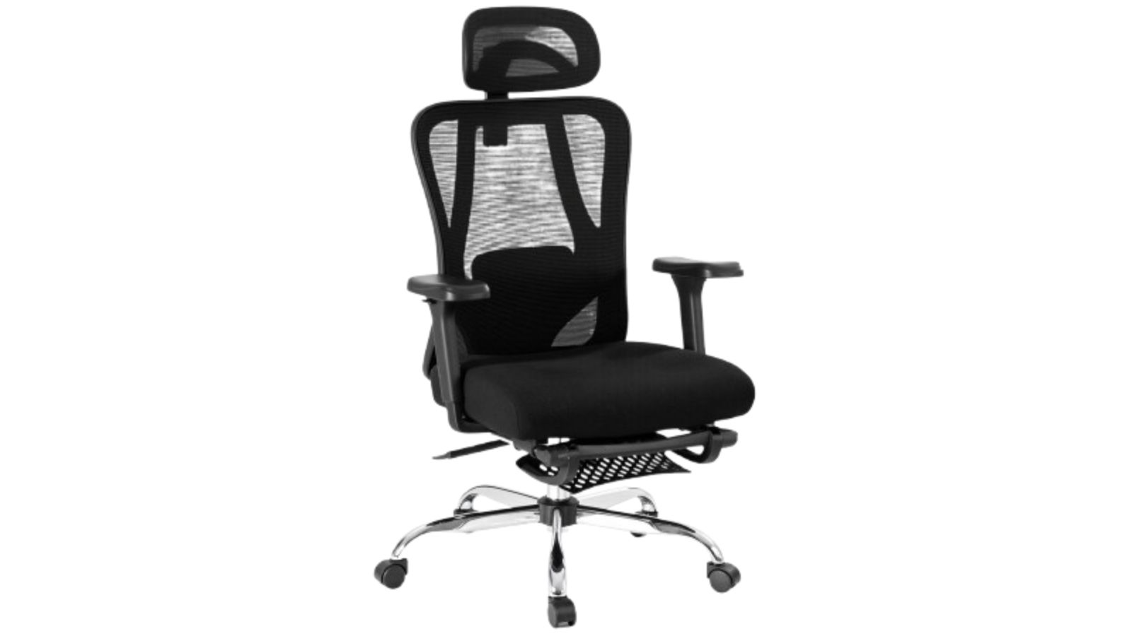 Artiss Ergonomic Recliner Adjustable Headrest Armrest Mesh Office Chair with Footrest