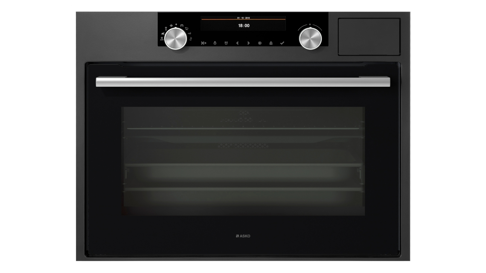 ASKO 45cm Combi Steam Oven Anthracite Harvey Norman
