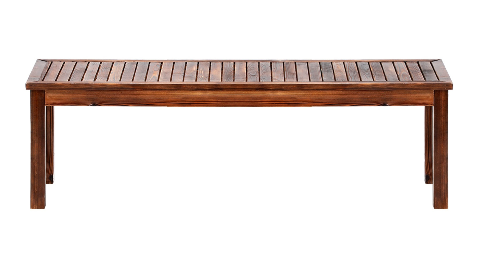 Livsip 3-Seater Garden Bench Outdoor - Charcoal